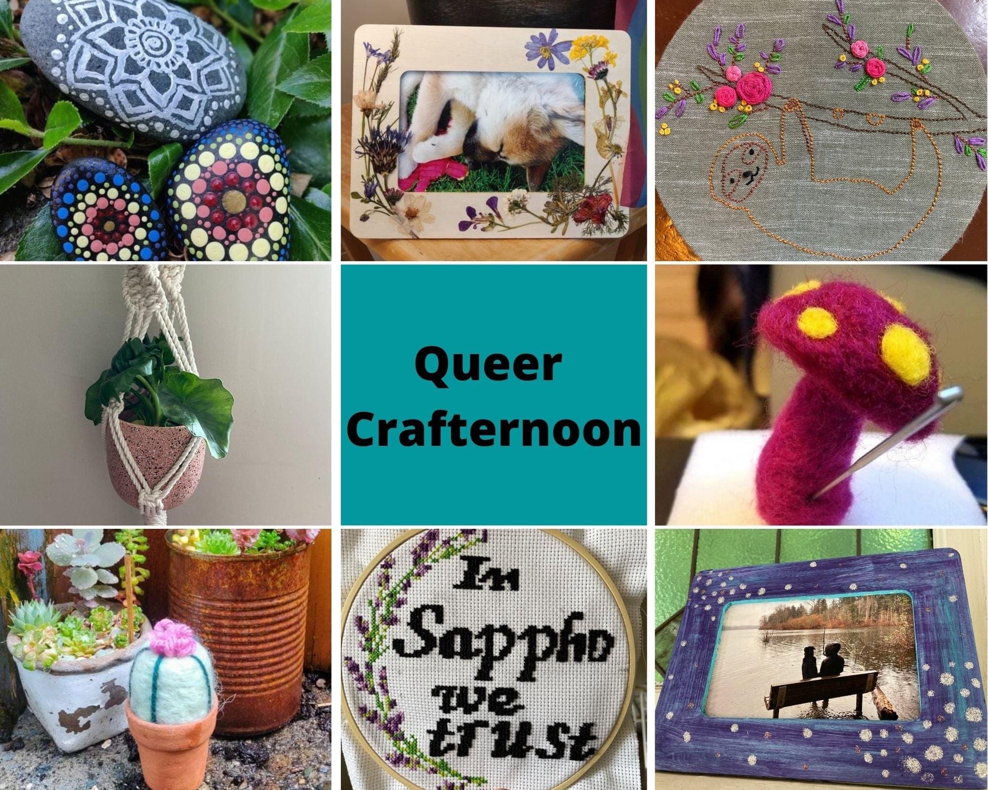 Past Crafternoon projects 